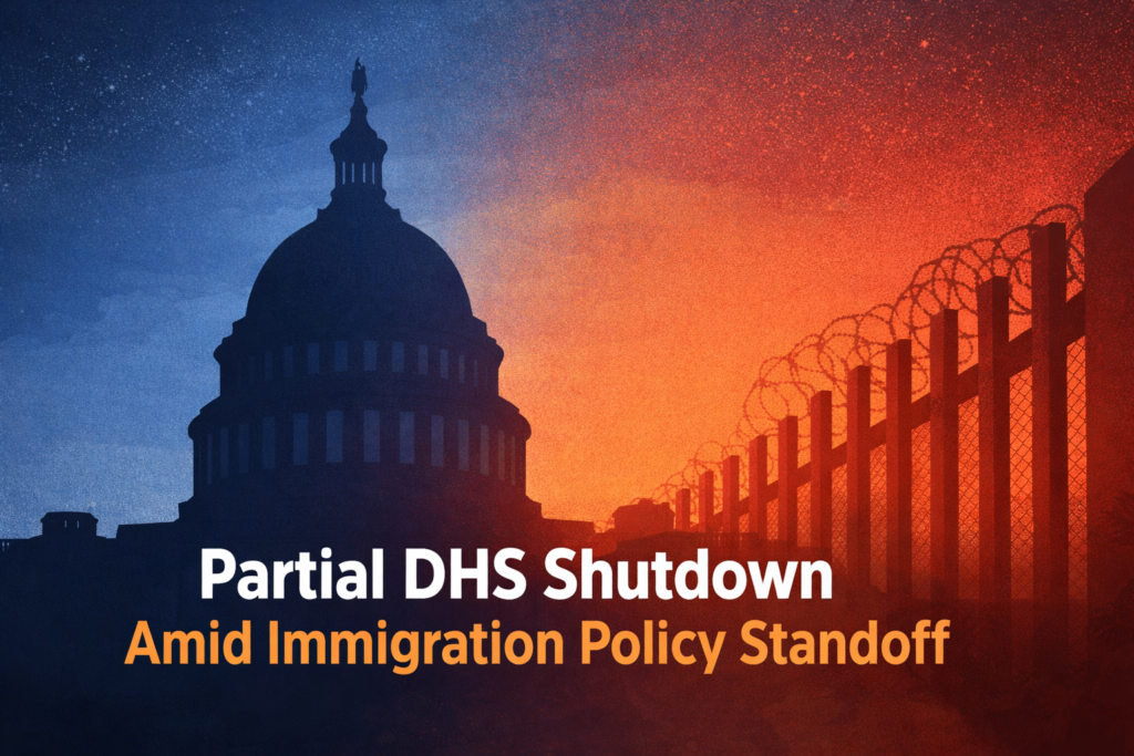 DHS Shutdown 2026: 250,000 Workers Facing ‘Valentine’s Day Blackout’ Amid Immigration Standoff
